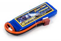 купить Аккумулятор для страйкбола Giant Power (Dinogy) Li-Pol 2200 мАч 7.4 В 102x33x16 мм T-Plug 25C