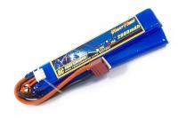 купить Аккумулятор для страйкбола Giant Power (Dinogy) Li-Pol 2000 мАч 7.4 В 126x21x10,5 мм T-Plug 25C