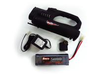 купить B7026S1 Estarter Combo Set For 1:10 Nitro Gas Car Estarter w/Drillplate, 7.2V 2000mAH Battery, and C