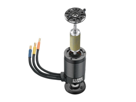 фото Двигатель HOBBYWING EZRUN 3660SL G2 4000KV вал 5.00мм для автомоделей