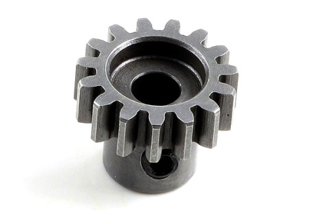 фото Пиньон HOBBYWING 15T M1 5mm из хромированной стали