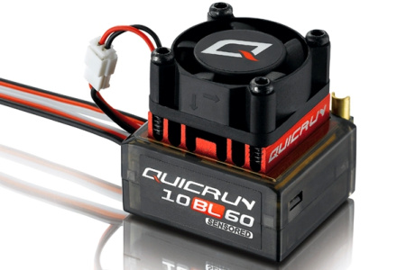 фото Регулятор сенсорный HOBBYWING QUICRUN 10BL60 60A 2-3S для автомоделей