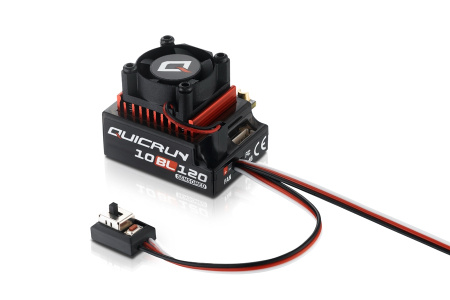фото Регулятор сенсорный HOBBYWING QUICRUN 10BL120 120A 2-3S для автомоделей