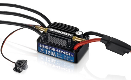 фото Регулятор HOBBYWING SEAKING V3 120A 2-6S для судомоделей