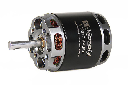 фото Мотор T-Motor AT2317 KV1250 2-4S 550W для самолетов