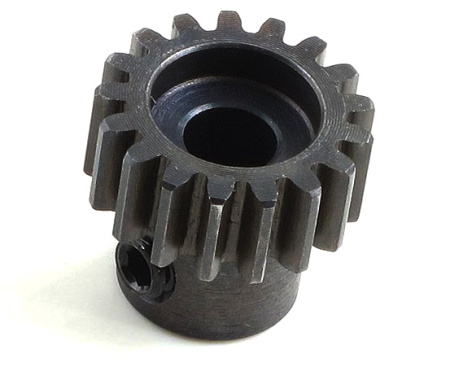 фото Пиньон HOBBYWING 17T 0.8M (32 pitch) 5mm из хромированной стали