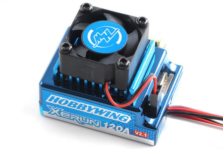 фото Сенсорный регулятор хода HOBBYWING XERUN V2.1 120A для автомоделей