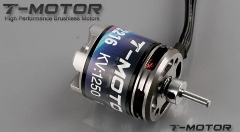 Мотор T-Motor AT2216-8 KV1250 3-4S 260W для самолетов