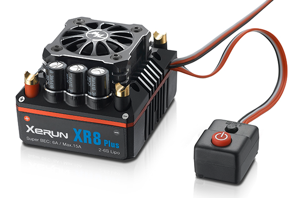 Сенсорный регулятор хода HOBBYWING XERUN XR8 Plus 150A 2-6S для автомоделей