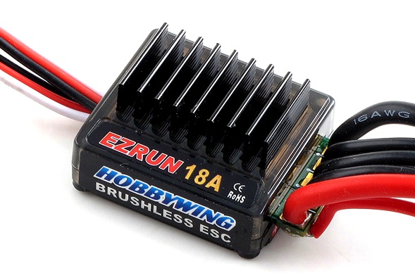 Бесколлекторный регулятор хода HOBBYWING EZRUN 18A SL для автомоделей