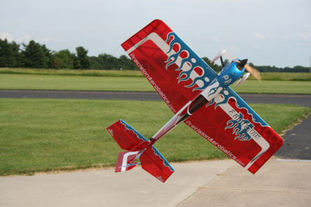 фото Самолёт радиоуправляемый Precision Aerobatics Addiction XL 1500мм KIT (красный)
