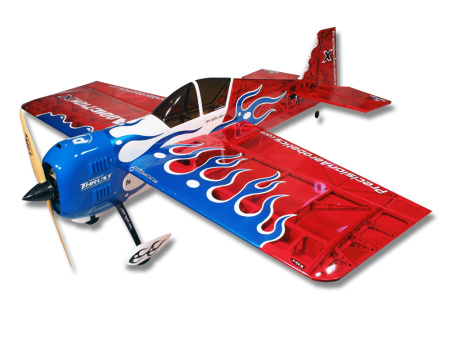 фото Самолёт радиоуправляемый Precision Aerobatics Addiction X 1270мм KIT (красный)