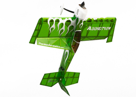 фото Самолёт радиоуправляемый Precision Aerobatics Addiction 1000мм KIT (зеленый)