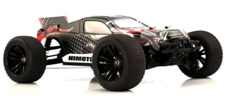 фото Радиоуправляемая модель Трагги 1:10 Himoto Katana E10XTL Brushless (черный)