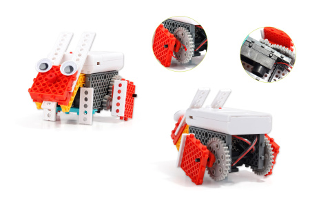 фото Конструктор электронный детский HIQ B711 12-в-1 173 детали (животные)