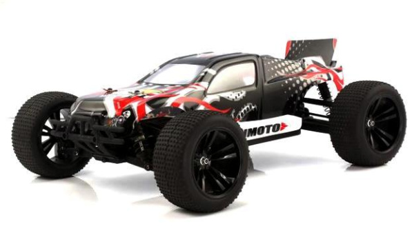 Радиоуправляемая модель Трагги 1:10 Himoto Katana E10XTL Brushless (черный)