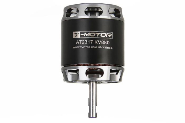 Мотор T-Motor AT2317 KV1250 2-4S 550W для самолетов