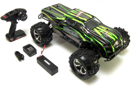 фото Радиоуправляемая модель Монстр 1:8 Himoto Raider MegaE8MTL Brushless (зеленый)
