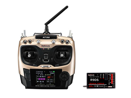 фото Аппаратура р/у авиа 10к Radiolink AT9S с приемником R9DS