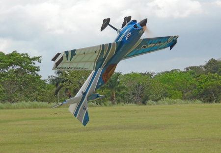 фото Самолёт радиоуправляемый Precision Aerobatics XR-52 1321мм KIT (синий)