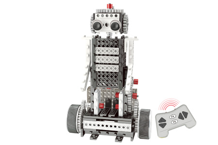 фото Конструктор STEM с пультом HIQ R732 4-в-1 253 детали (луноходы)