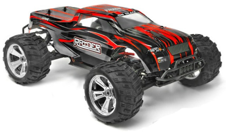 фото Радиоуправляемая модель Монстр 1:8 Himoto Raider MegaE8MTL Brushless (красный)