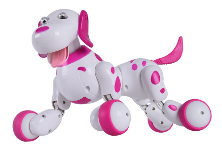 фото Робот-собака радиоуправляемый Happy Cow Smart Dog (розовый)