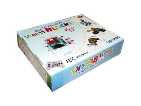 фото Конструктор STEM с пультом HIQ R721 4-в-1 (танк, рыцарь, жук, формула-1)