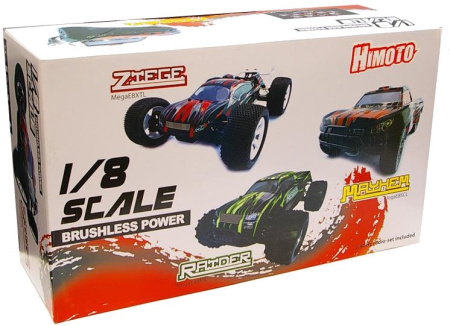 фото Радиоуправляемая модель Монстр 1:8 Himoto Cluster N8MT NITRO (красный)