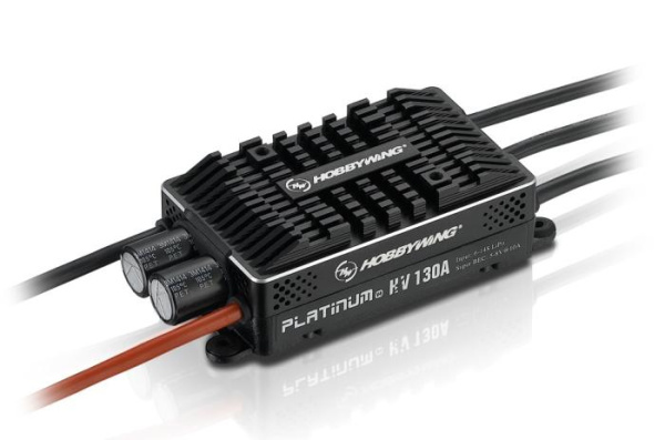 Регулятор хода HOBBYWING PLATINUM V4 130A HV 5-14S для авиамоделей
