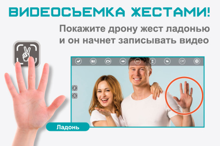 фото Квадрокоптер с камерой Wowitoys LARK PRO H4822 с оптической стабилизацией