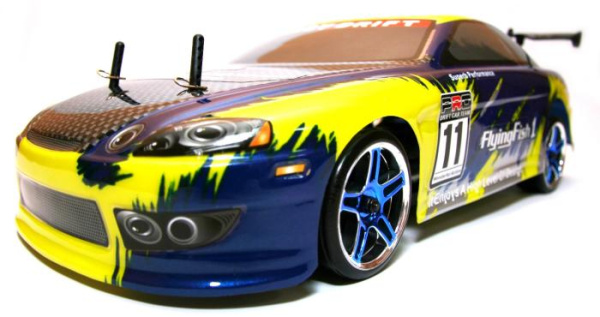 Радиоуправляемая модель Дрифт 1:10 Himoto DRIFT TC HI4123BL Brushless (синий)