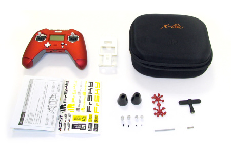 фото Аппаратура управления FrSky X-Lite + модуль R9M-Lite (EU, красный)