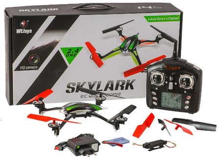 фото Квадрокоптер WL Toys V636 Skylark с камерой