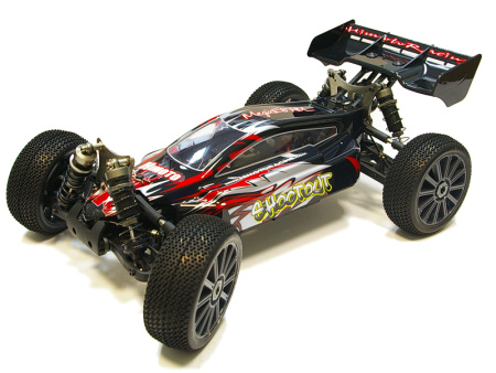 фото Радиоуправляемая модель Багги 1:8 Himoto Shootout MegaE8XBL Brushless (красный)