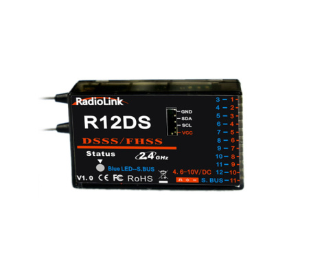 фото Приемник 11к Radiolink R12DS SBUS для авиамоделей