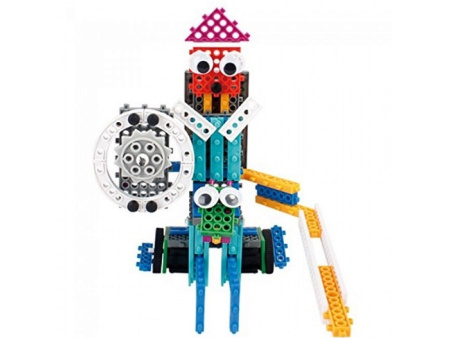 фото Конструктор STEM с пультом HIQ R721 4-в-1 (танк, рыцарь, жук, формула-1)