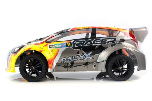 Радиоуправляемая модель Ралли 1:10 Himoto RallyX E10XRL (серый)