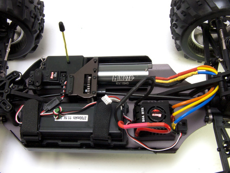 фото Радиоуправляемая модель Монстр 1:8 Himoto Raider MegaE8MTL Brushless (зеленый)