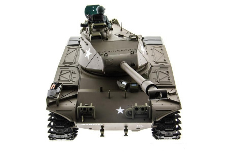 фото Танк на радиоуправлении 1:16 Heng Long Bulldog M41A3 с пневмопушкой и и/к боем (Upgrade)