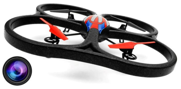 Квадрокоптер с камерой  WL Toys V333 Cyclone 2