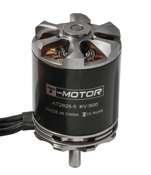 Мотор T-Motor AT2826-5 KV900 3-6S 880W для самолетов