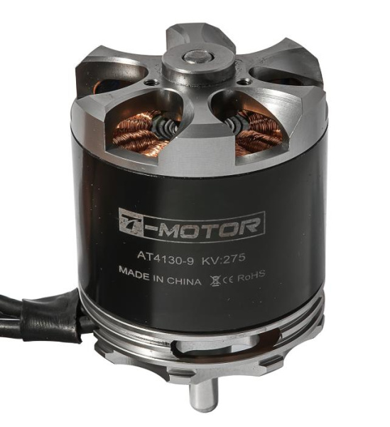 Мотор T-Motor AT4130-9 KV275 6-10S 2800W для самолетов