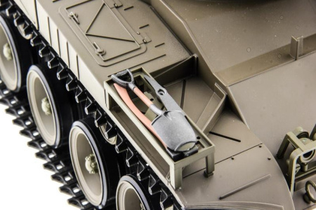 фото Танк на радиоуправлении 1:16 Heng Long Bulldog M41A3 с пневмопушкой и и/к боем (Upgrade)