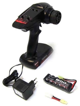 фото Радиоуправляемая модель Шоссейная 1:18 Himoto Tricer E18OR Brushed (красный)