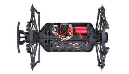 фото Радиоуправляемая модель Монстр 1:10 Himoto Bowie E10MTL Brushless (черный)