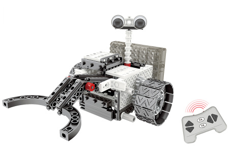 фото Конструктор STEM с пультом HIQ R732 4-в-1 253 детали (луноходы)