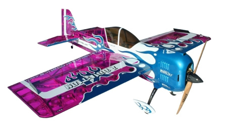 фото Самолёт радиоуправляемый Precision Aerobatics Addiction XL 1500мм KIT (фиолетовый)