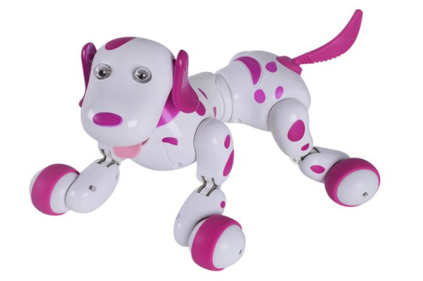 Робот-собака радиоуправляемый Happy Cow Smart Dog (розовый)