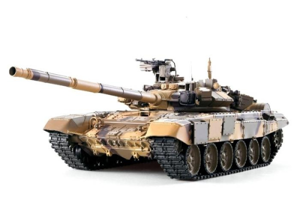 Танк на радиоуправлении 1:16 Heng Long T-90 с пневмопушкой и и/к боем (Upgrade)